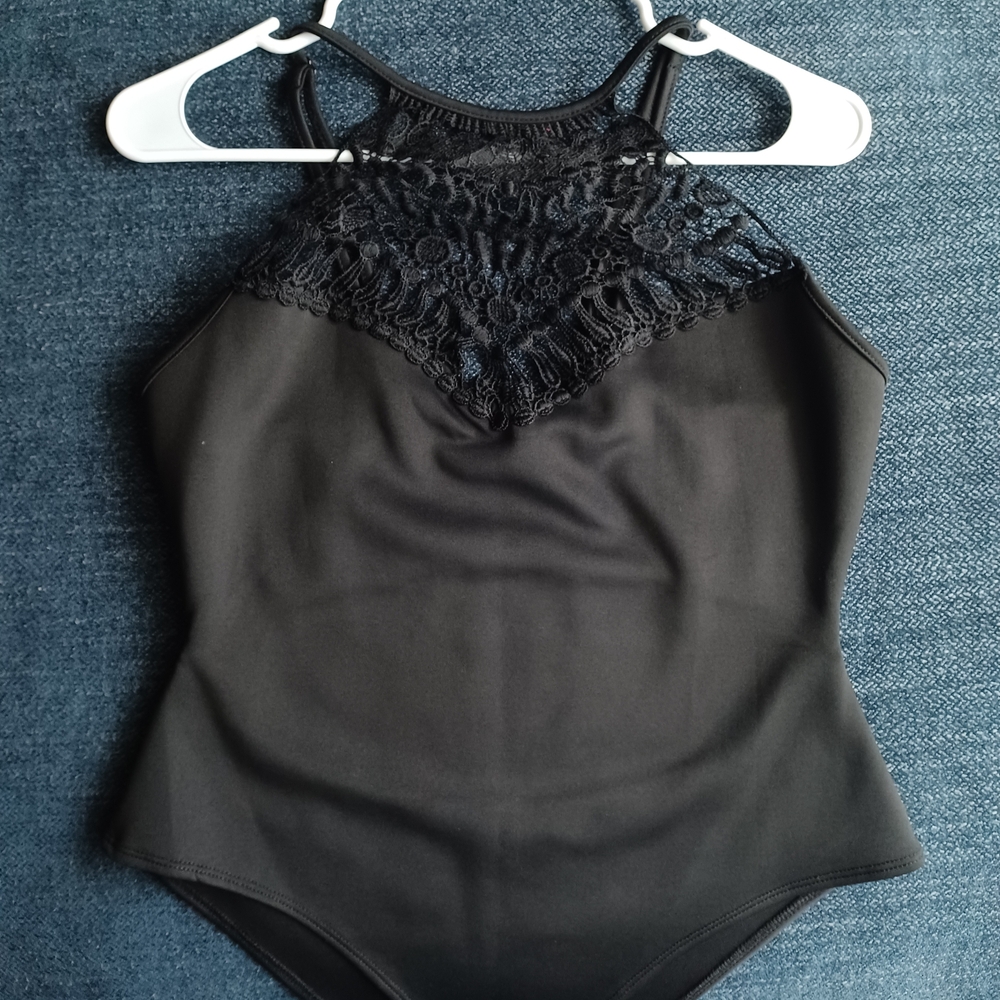Elegant Black Bodysuit